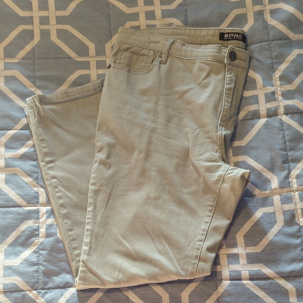 Buffalo Light Sage Green Jeans